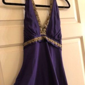 Women's Halter Top with Back Tie.  Size Sm.